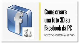 Come creare una foto 3D su Facebook da PC