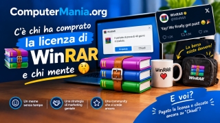 C'&egrave; chi ha comprato la licenza di WinRAR e chi mente