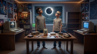 Guardare l'eclissi con un floppy disk? &Egrave; un mito pericoloso per la vista