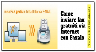 Come inviare fax gratuiti via Internet con Faxalo