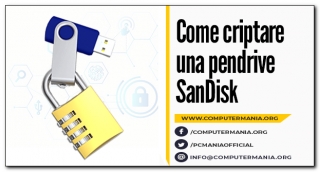 Come criptare una pendrive SanDisk