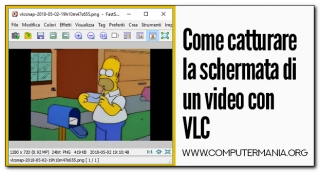 Come catturare la schermata di un video con VLC