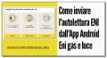 Come inviare l&#039;autolettura ENI dall&#039;App Android Eni gas e luce