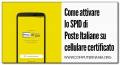 Come attivare lo SPID di Poste Italiane su cellulare certificato