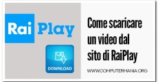 Come scaricare un video dal sito di RaiPlay