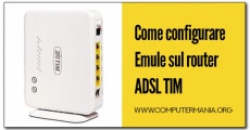 Come configurare Emule sul router ADSL TIM