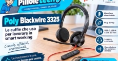 Poly Blackwire 3325: le cuffie professionali che fanno la differenza nello smart working