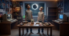 Guardare l'eclissi con un floppy disk? È un mito pericoloso per la vista