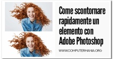 Come scontornare rapidamente un elemento con Adobe Photoshop