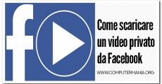 Come scaricare un video privato da Facebook
