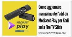 Come aggiornare manualmente l'add-on Mediaset Play per Kodi sulla Fire TV Stick