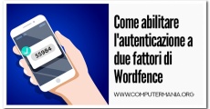 Come abilitare l'autenticazione a due fattori di Wordfence