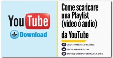 Come scaricare una Playlist (video o audio) da YouTube